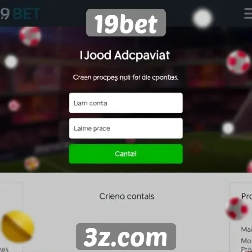 Como criar uma conta no 19bet facilmente